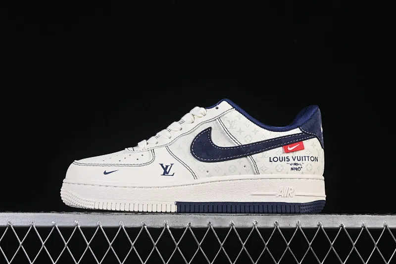All Categories Nk Air Force 1 Air Force Series Nk Air Force 1 Low Air Force Low Nike Air Force 1'07 Low LV Co-branded Printed Beige Swoosh Air Force 1 Low-top Casual Shoes MZ9588-817